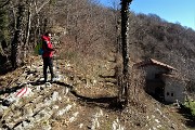 In CANTO ALTO da Cler di Sedrina - Prati Parini il 18 gennaio 2018 - FOTOGALLERY